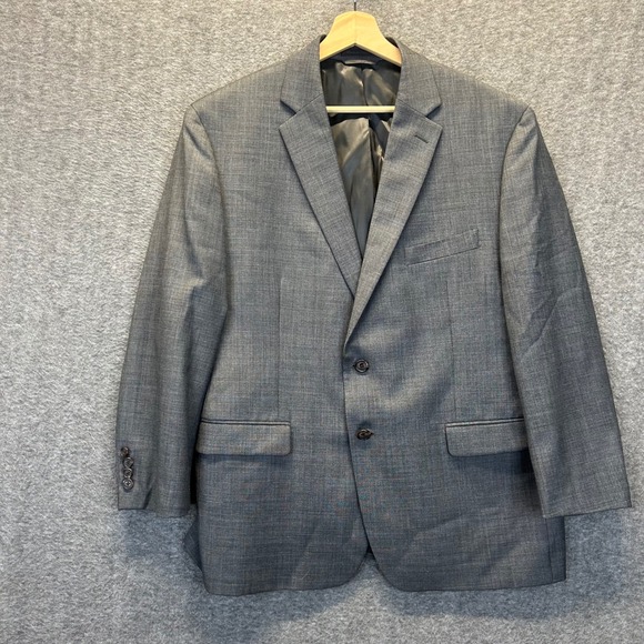 Lauren Ralph Lauren Other - Lauren Ralph Lauren Mens 44S Grey 100% Wool Two Button Blazer Sport Coat Jacket